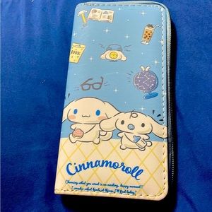 Cinnamoroll long zippered wallet